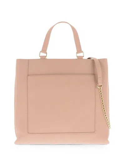 Moschino Logo-plaque Tote Bag
