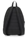 Moschino Logo-print Polyester Backpack In Black