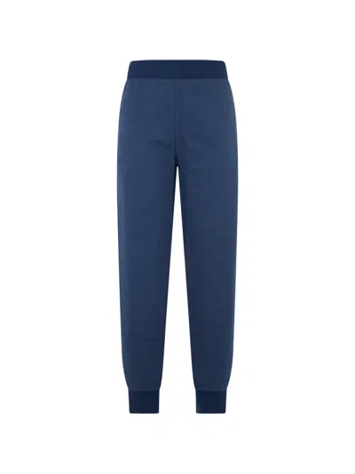 Moschino Logo-print Track Pants In Blue
