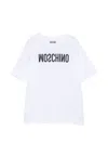 Moschino Logo Logo Short-sleeved T-shirt In White