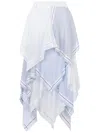 Moschino Poplin Skirt Handkerchief