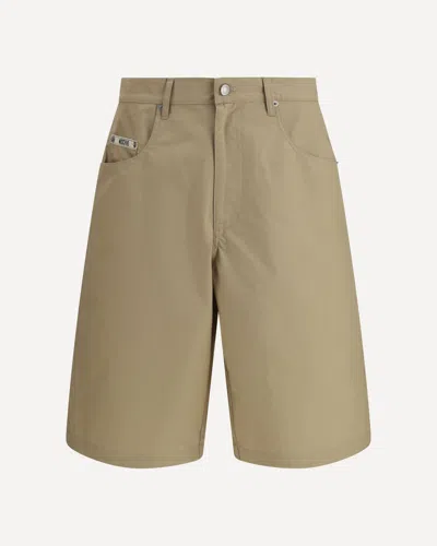 Moschino Long Bermuda Shorts In Cotton In Multi