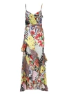 MOSCHINO LONG FLORAL DRESS