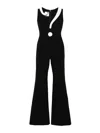 Moschino House Symbol Jumpsuit In Black