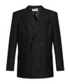 Moschino Long Sleeve Blazer In Black