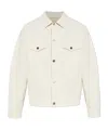 Moschino Button-fastening Flap-pocket Jacket In White