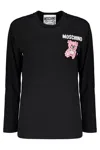 Moschino Couture Long Sleeve T-shirt In Black
