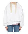 Moschino Long Sleeve Hooded Sweatshirt