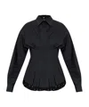 Moschino Long Sleeve Shirt In Black