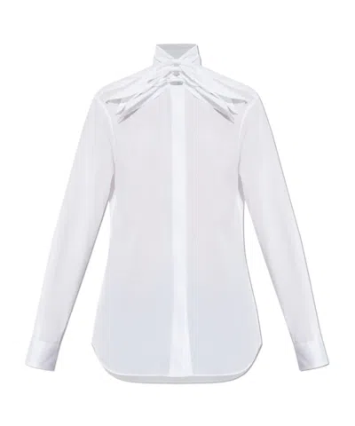 Moschino Long Sleeve Shirt In White