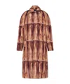 Moschino Abstract Printed Coat