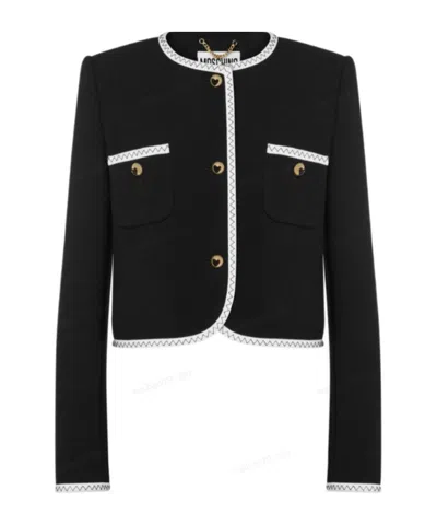 MOSCHINO LONG-SLEEVED CASUAL JACKET