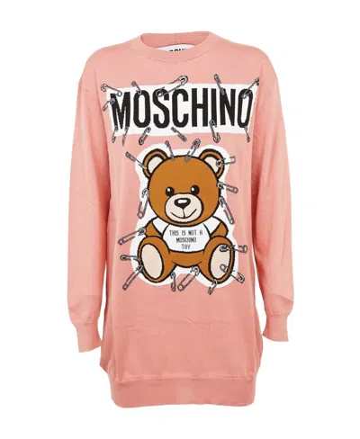 Moschino Dress In Pink