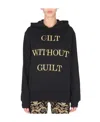 Moschino "gilt Without Guilt" Sweatshirt In Black