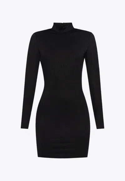 Moschino Long-sleeved Mini Dress