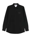 Moschino Long-sleeved Shirt In Black