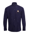 Moschino Long-sleeved Shirt In Black