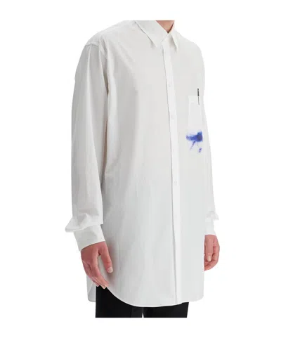Moschino Long-sleeved Shirt In White