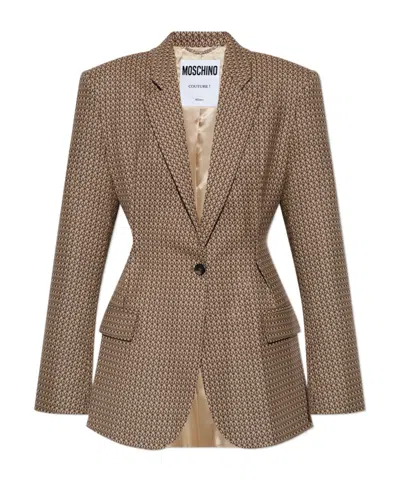 MOSCHINO LONG-SLEEVED SUIT COAT