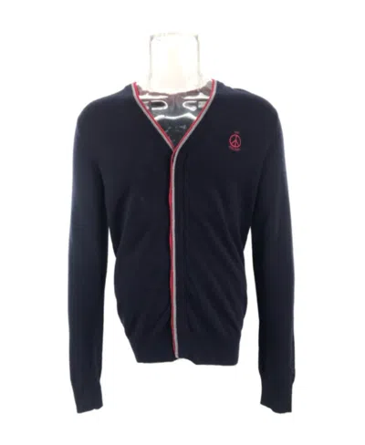Moschino Long-sleeved Sweater In Black