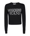 Moschino Wool Sweater In Black
