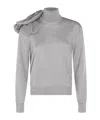 Moschino Sweaters Blacks And Greys In Gray