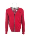 Moschino Long-sleeved Sweater In Red