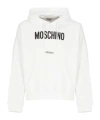 Moschino Long-sleeved Sweatshirt In White