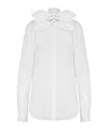 Moschino Long Sleeve Top Featuring Bow Detail In White
