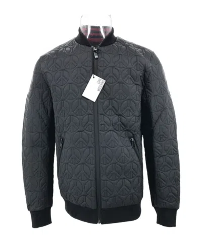 Moschino Long-sleeved Zipper Casual Jacket In Black
