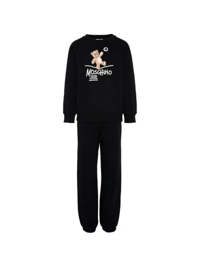 Moschino Long-sleeved Tracksuit  Kids In Black