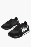 Moschino Love Embroidered Logo Walk 25 Sneakers With Suede Details