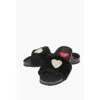 Moschino Love Faux Fur Detail Birki30 Slides