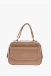 Moschino Love Faux Leather Bag With Braided Handle