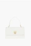 Moschino Love Faux Leather Bag With Front Monogram And Turn Lock Clos