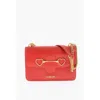 Moschino Love Faux Leather Bag With Women'shain Shoulder Strap And Golden Women's C