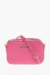 Moschino Love Faux Leather Crossbody Bag With Golden Details