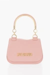 Moschino Love Faux Leather Handbag With Golden Handle And Removable S