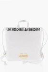 Moschino Love Faux Leather Handbag With Printed Logo