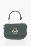 Moschino Love Faux Leather Handbag With Removable Shoulder Strap