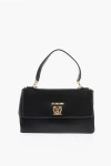 Moschino Love Faux Leather Handle Bag With Removable Shoulder Strap
