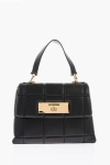 Moschino Love Faux Leather Padded Bag With Removable Shoulder Strap