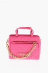 Moschino Love Faux Leather Quilted Mini Bag With Matching Pochette