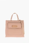Moschino Love Faux Leather Rectangular Bag With Maxi Patch Pocket