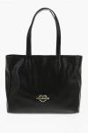 Moschino Love Faux Leather Tote Bag With Heart Shaped Pouch