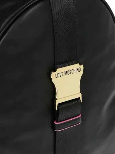 Moschino Love Faux-leather Buckle-detail Backpack