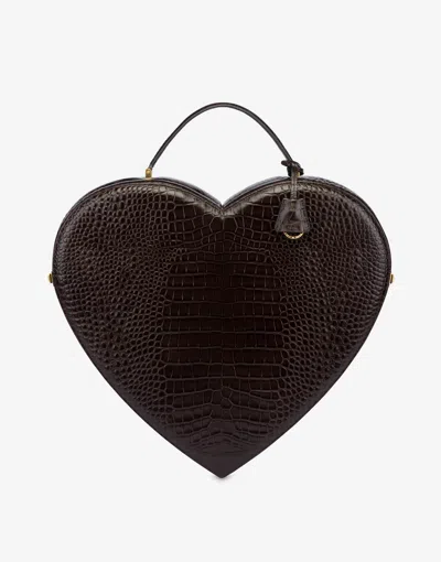 Moschino Love Me Bag In Brown