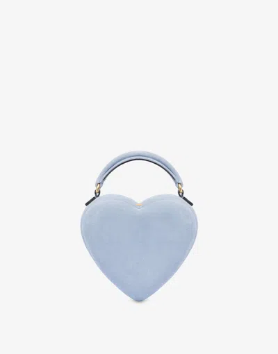Moschino Love Me Mini Bag In Blue