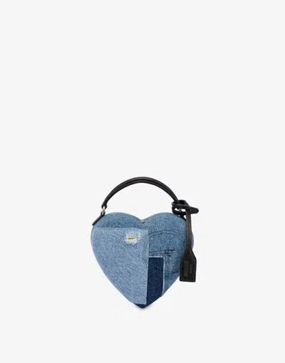 Moschino Love Me Mini Handbag In Blue