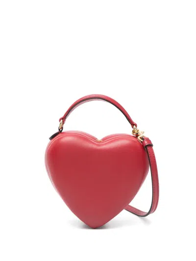 Moschino Love Me Tote Bag In Red